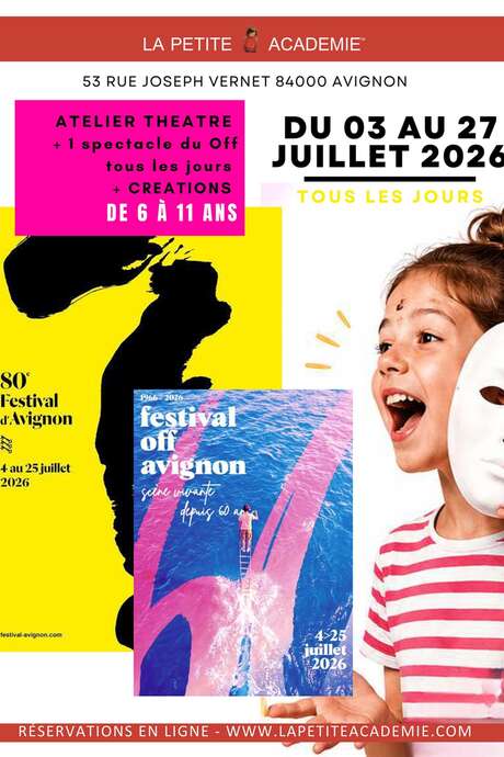 Stage théâtre jeune public à La Petite Académie