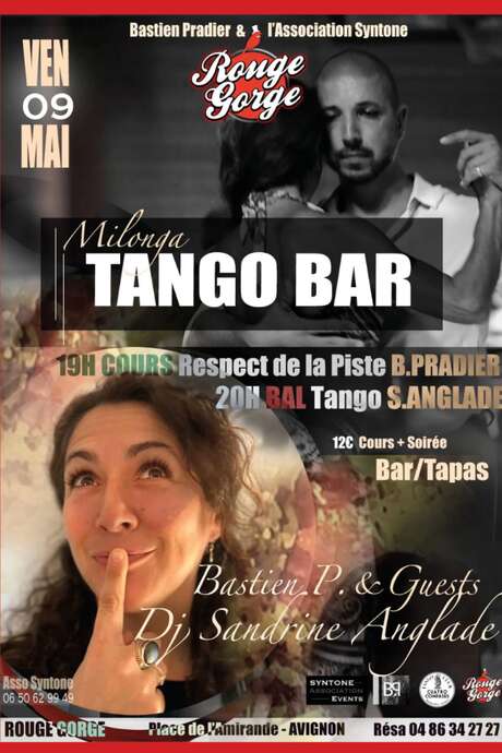 MILONGA TANGO BAR - Soirée dansante