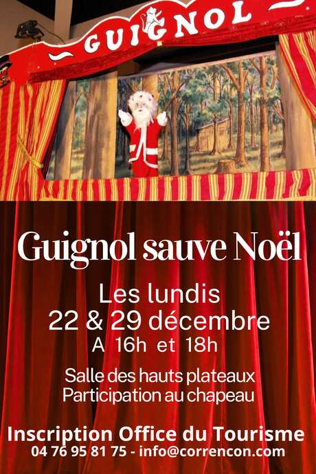 Spectacle enfant : Guignol sauve Noël
