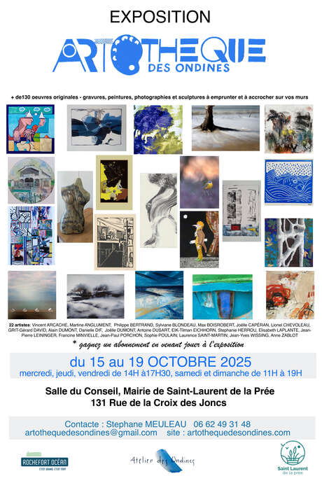 Exposition : l'Artothèque des Ondines