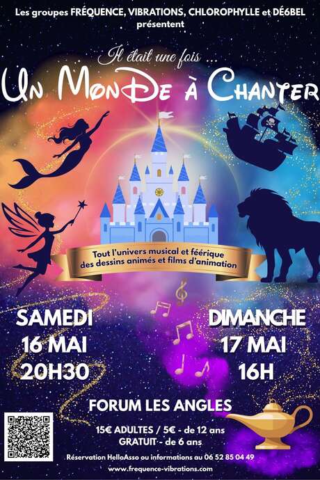 Concert «Il était une fois … Un monde à chanter»