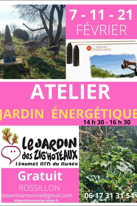 Energy Garden Workshop in Rossillon