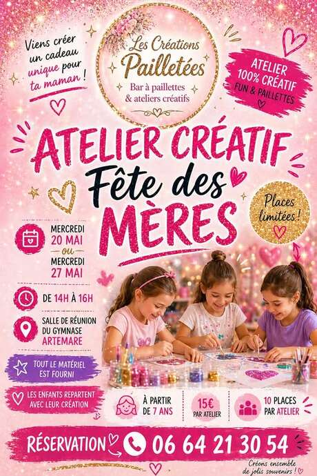 Atelier créatif spécial Fête des Mères
