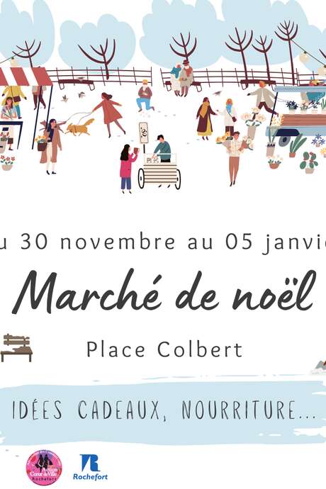 Marché de Noël à Rochefort