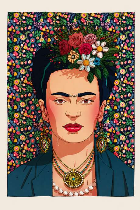 Concert illustré - Frida Kahlo