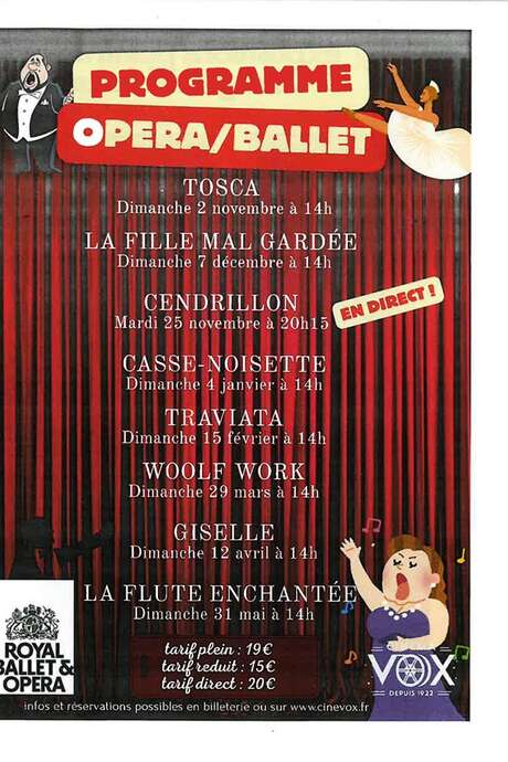 Opéras-ballets sur grand écran
