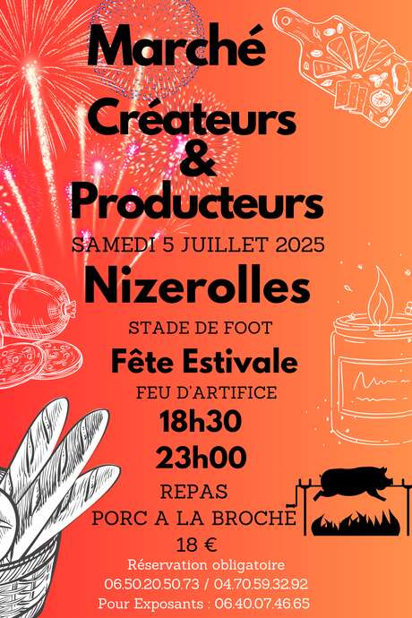 Fête estivale à Nizerolles