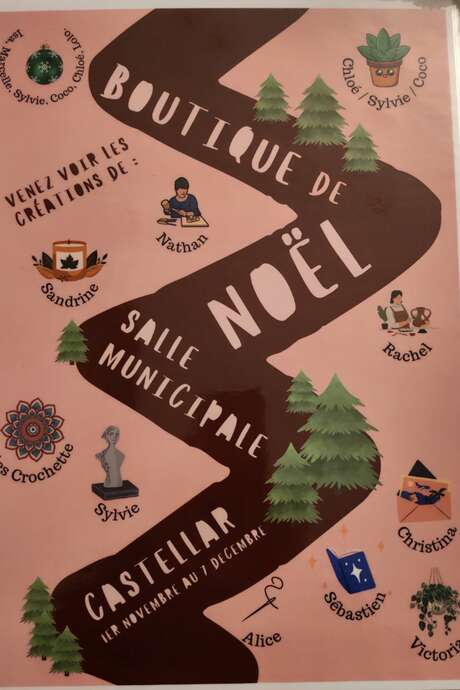 Boutique de Noël à Castellar
