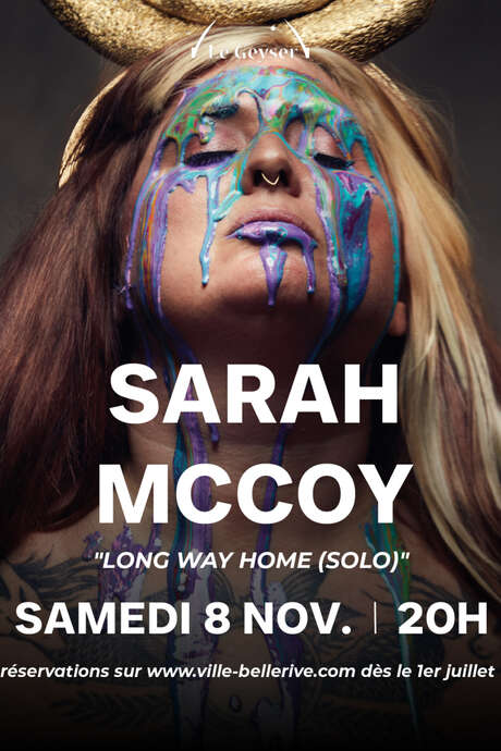 Concert Le Geyser - Sarah Mccoy