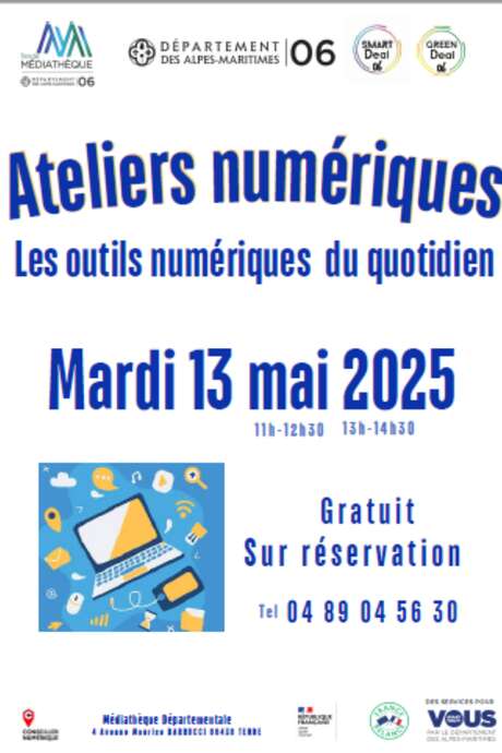 Ateliers numériques - Les outils du quotidien