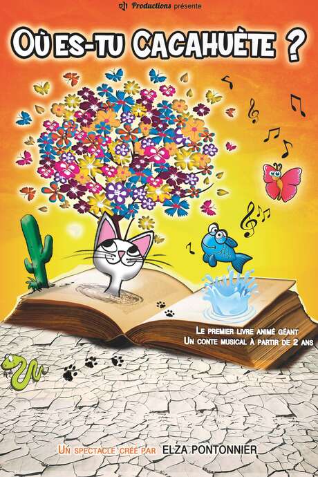 Spectacle jeune public : Où es tu cacahuète