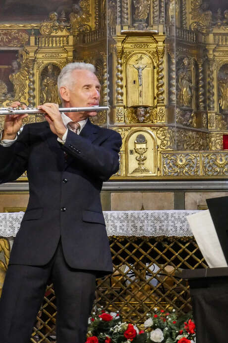 Concert de flûte avec Guy Angelloz