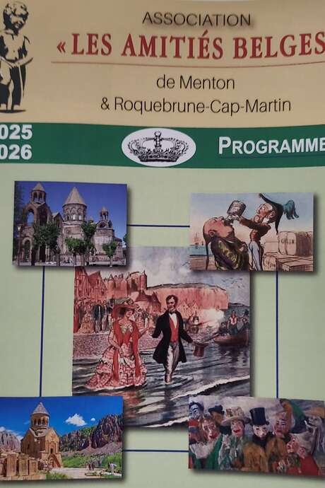 "Les Amitiés Belges" - Programme 2025 - 2026