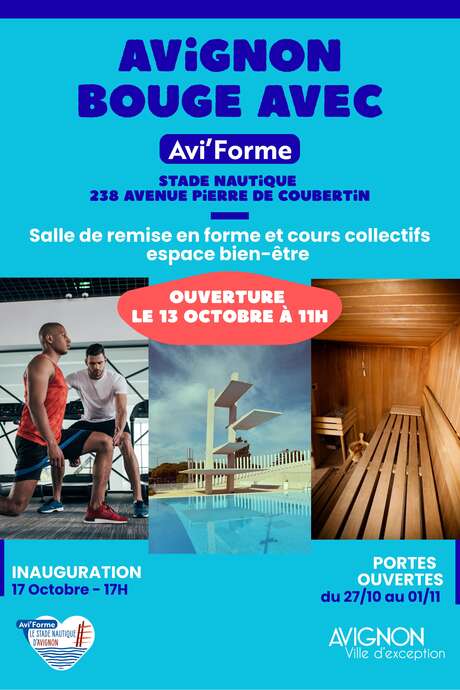 Réouverture de la salle de remise en forme et de l'espace bien-être du Stade nautique