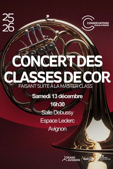 Concierto de las clases de trompa