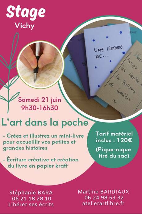 Stage L'art dans la poche