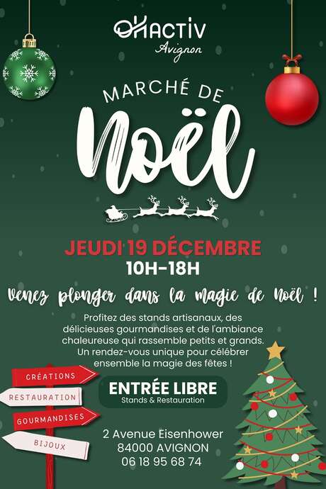 Marché de Noël Oh Activ