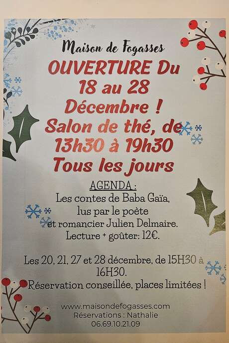 Noël à la Maison de Fogasses