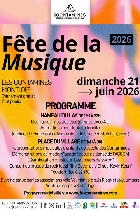 Fête de la musique aux Contamines !