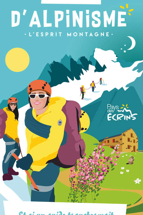 Écrins d'Alpinisme : première ascension en haute montagne, le pic du glacier d'Arsine avec Roc Ecrins