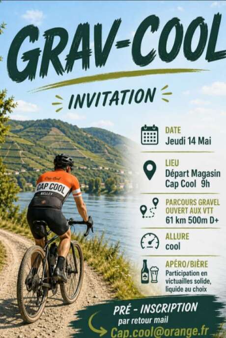 Grav-Cool : Parcours gravel