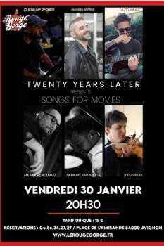 Twenty Years Later en concierto / Canciones para películas
