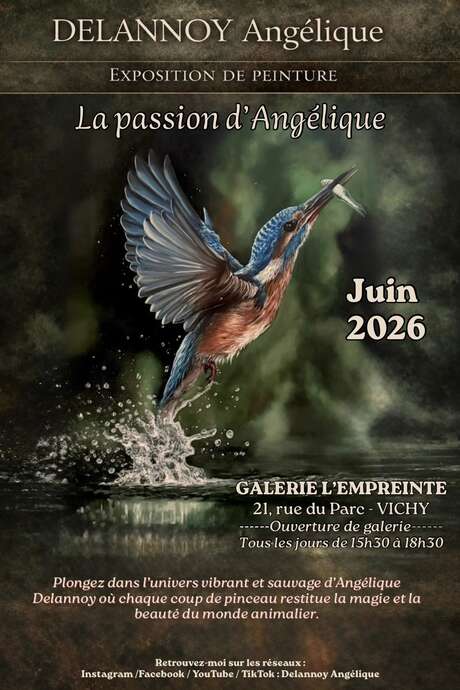 Exposition de peintures Delannoy Angélique