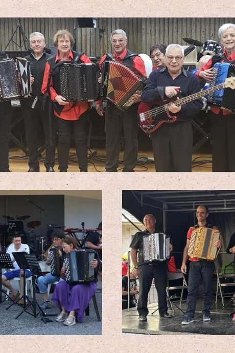 Concert de l'association des accordéonistes et pianistes de Chambéry