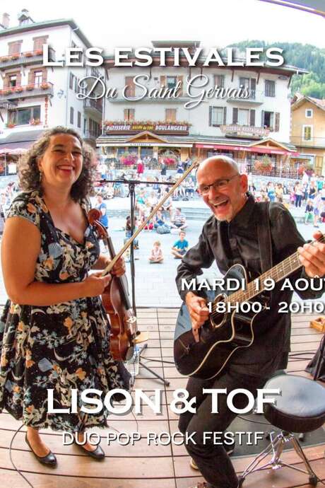 Les Estivales du Saint-Gervais - Concert Lison et Tof
