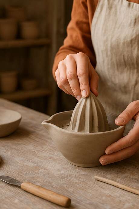 92ème Fête du Citron® - Ceramics Workshop: Creating a Citrus Squeezer