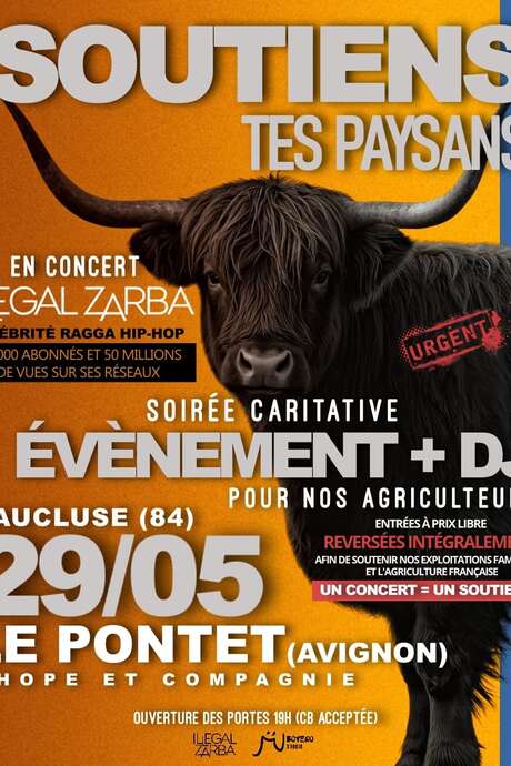 Concert «Soutiens tes paysans»