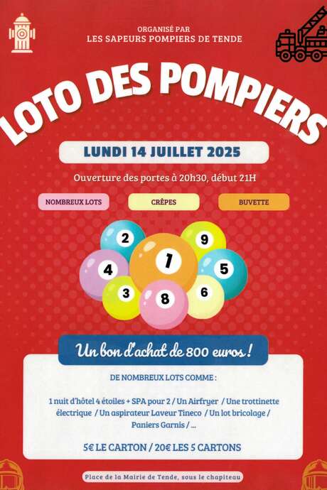 Loto des Pompiers
