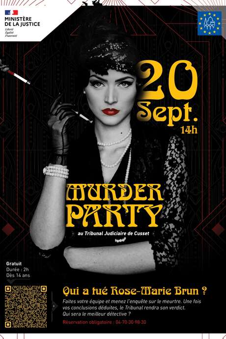 JEP 2025 - Murder Party du Tribunal judiciaire de Cusset - Qui a tué Rose-Marie BRUN ?