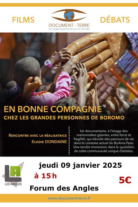 Films documentaires débats "Burkina Faso, en bonne compagnie, chez les grandes personnes de Boromo"