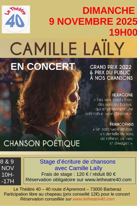 Camille Laïly en concert