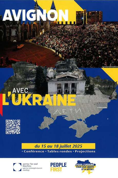 Avignon avec l'Ukraine
