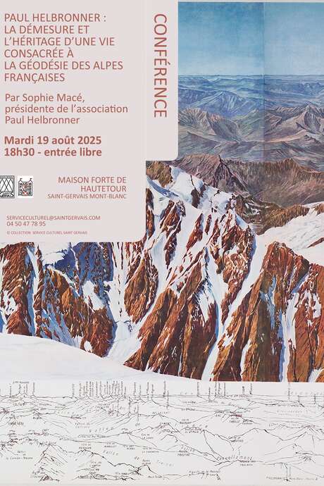 Conférence "Paul Helbronner :  La démesure et l’héritage d’une vie consacrée à la géodésie des Alpes françaises"