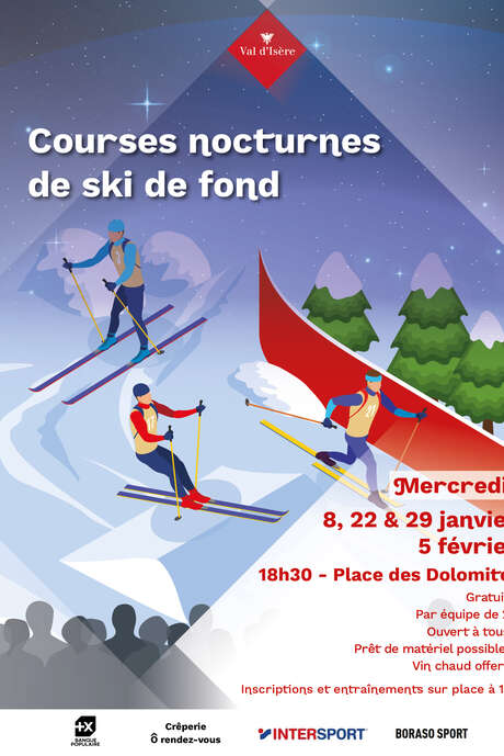 Course de ski de fond