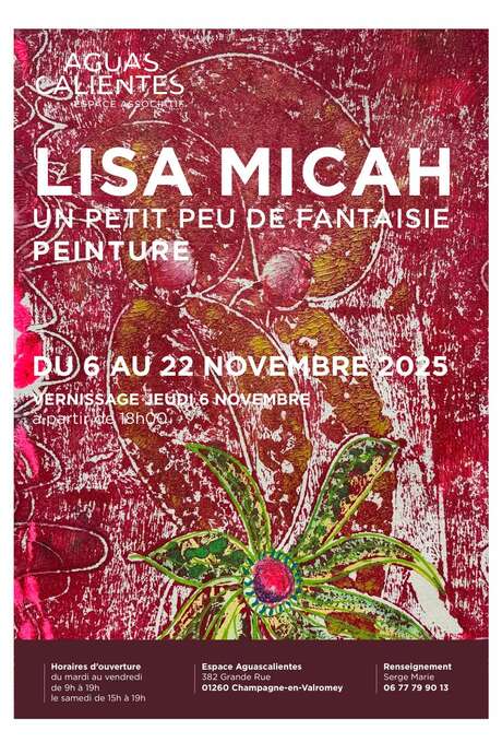 Exposition peinture de Lisa Micah Exposition peinture de Lisa Micah