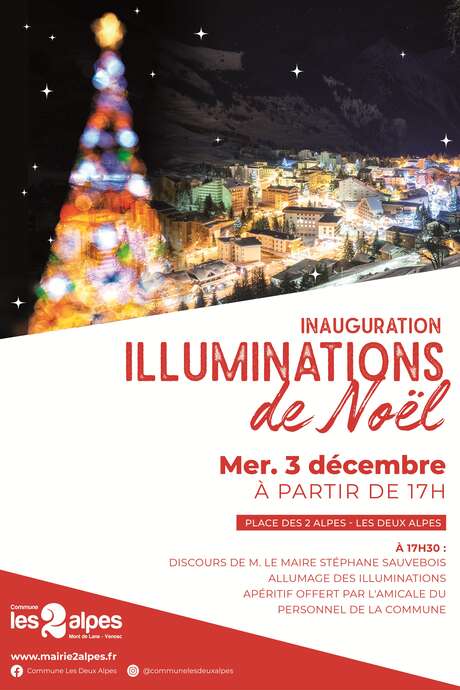 Inauguration des Illuminations de Noël