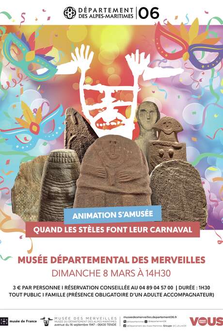 Animation S'aMusée - Quand les stèles font leur carnaval