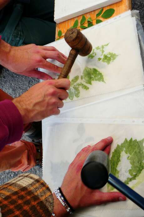 Atelier d'impression végétale