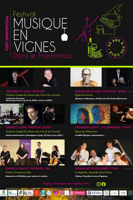 Musique en vignes dans le Frontonnais