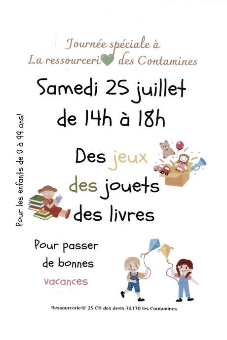 Journées portes ouvertes à la ressourcerie des Contamines