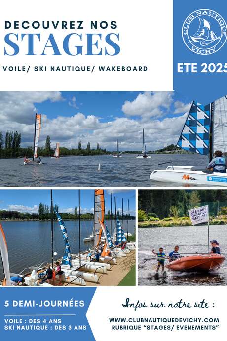 Stages nautiques été 2025