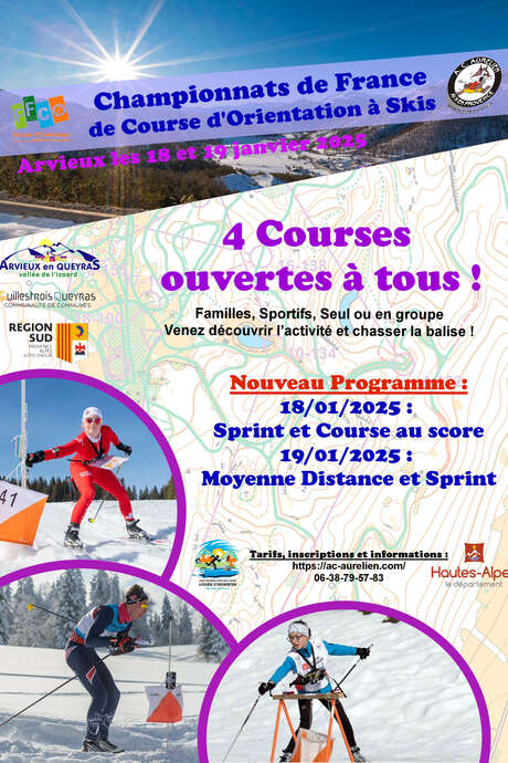 Championnats de France de course d'orientation à skis