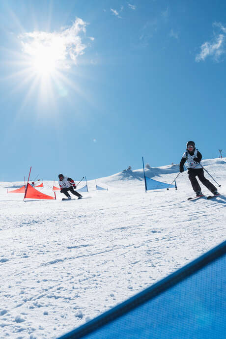 Challenge des familles - Slalom parallèle