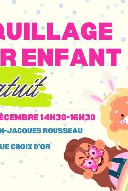 Séance maquillage pour les enfants