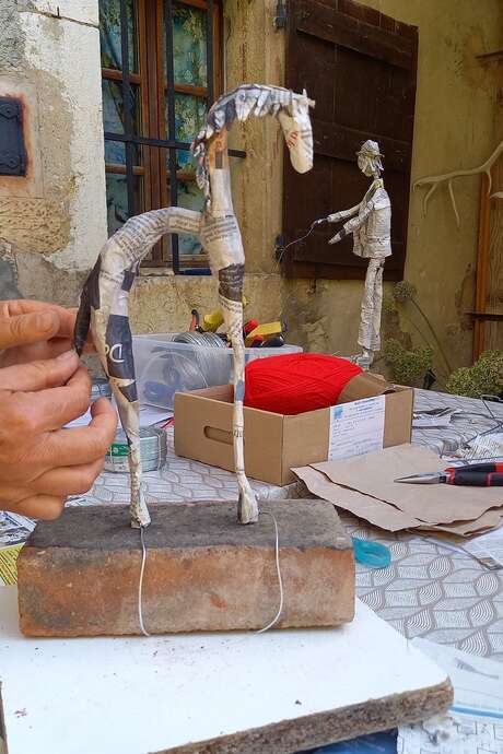 Stage sculpture papier pour ados/adultes