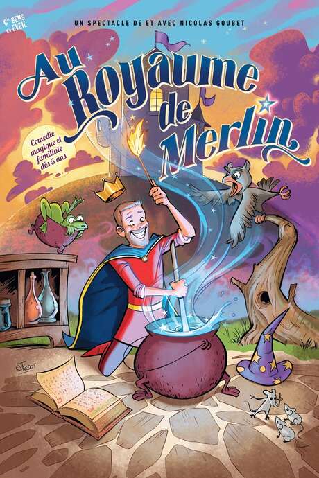 Spectacle jeune public «Au royaume de Merlin»